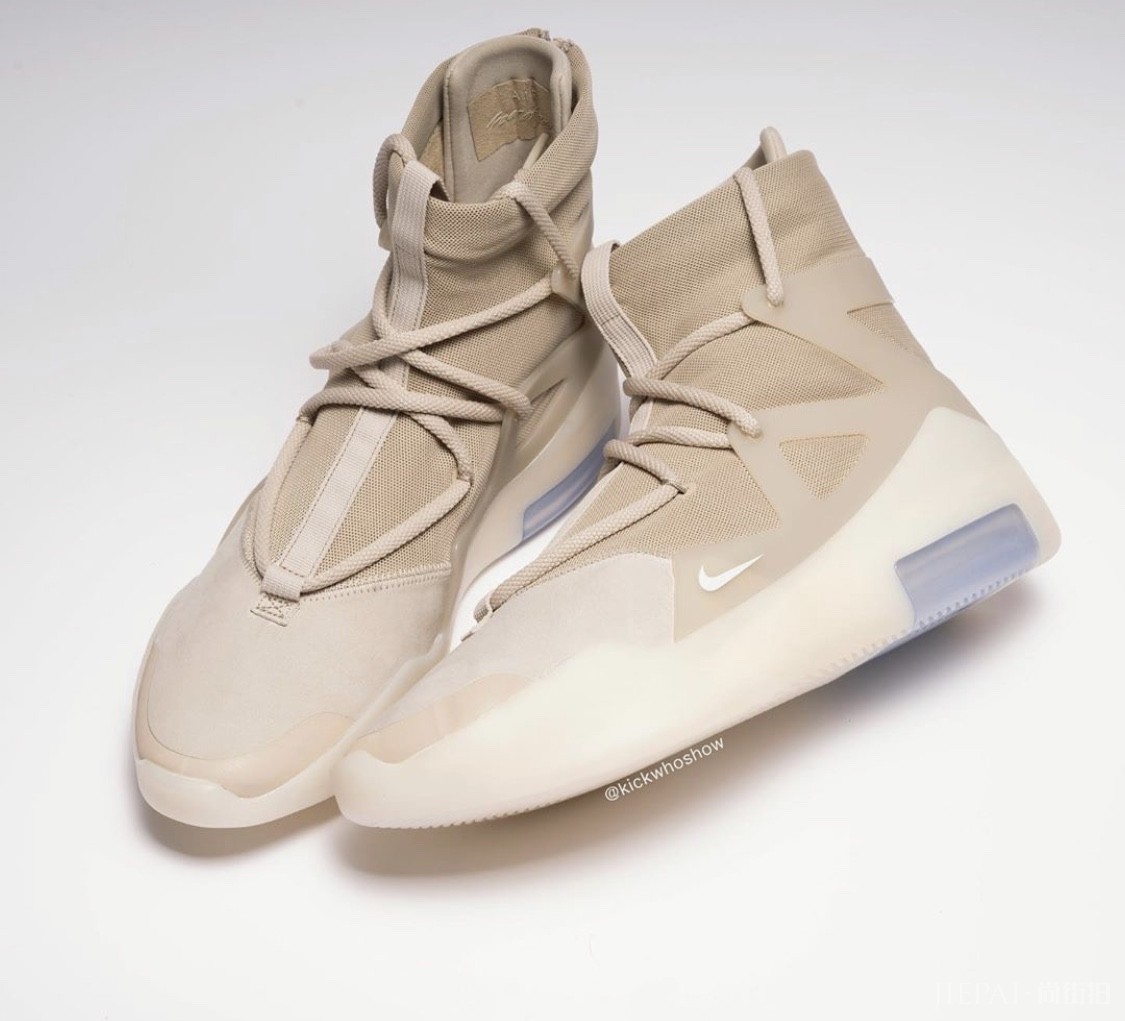 钱包准备好!Air Fear Of God 1 “Oatmeal”实物细节大赏!