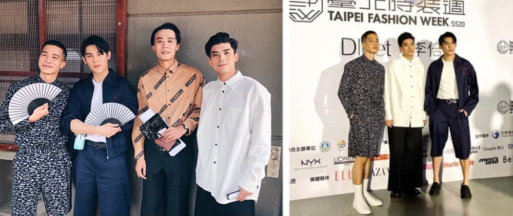 时装周范玮琪陈建州同穿黑衣秀恩爱,任家萱搭配红色纸袋裤出风头