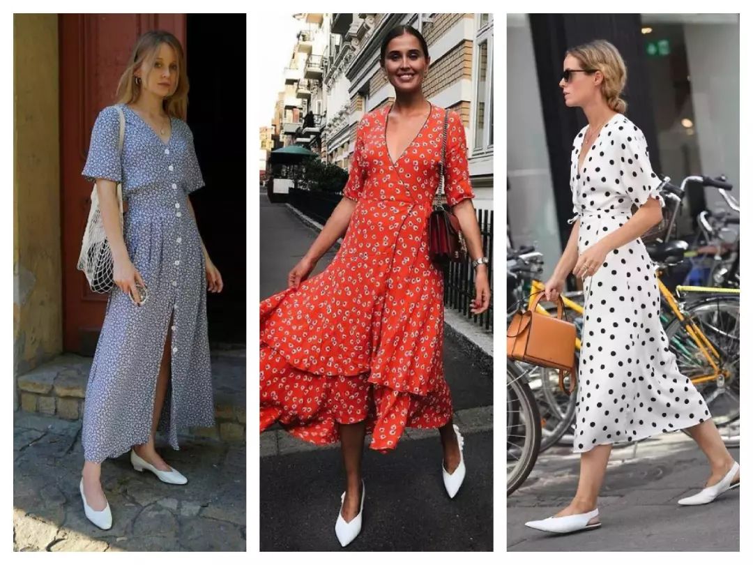 高跟鞋再也不是必需品!平底鞋+裙子才是秋季最美的搭配!