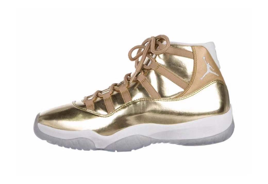 准备好了吗?土豪金 Air Jordan 11 OVO 再次亮相!