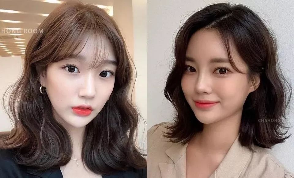 2019韩国5款大势秋冬中长卷发范本!显瘦遮肉又小脸发型