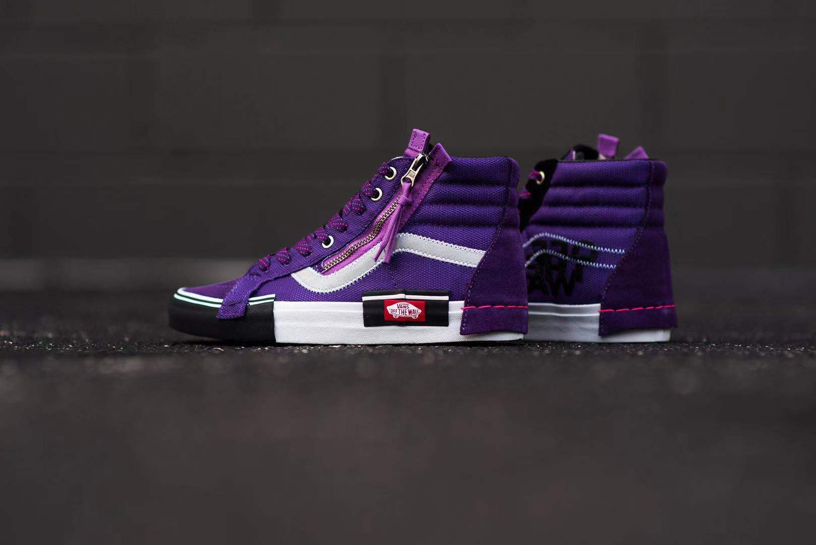 我也要做一回全员恶人!全新 Vans Sk8-Hi 近期双双亮相!