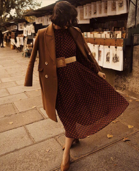 波兰时尚博主Kamila Mraz甜美法式穿搭