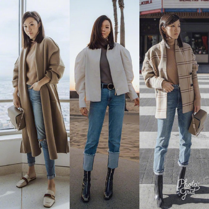 香港时尚博主tsangtastic一周秋冬穿搭示范，一部完整的穿衣搭配指南