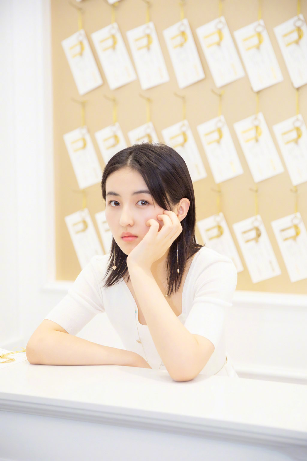 张子枫唯美元气品牌活动图片