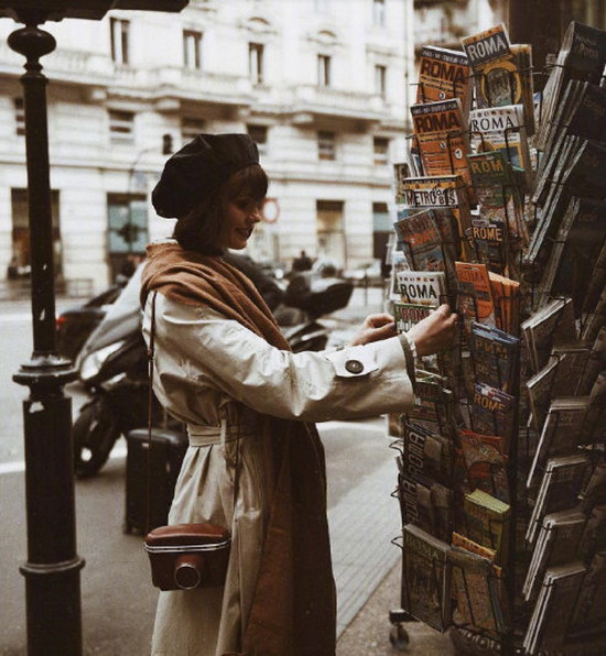 波兰时尚博主Kamila Mraz甜美法式穿搭