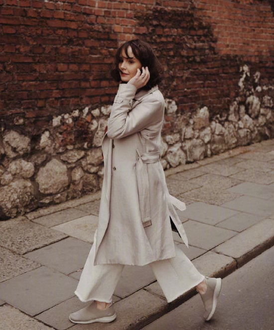 波兰时尚博主Kamila Mraz甜美法式穿搭