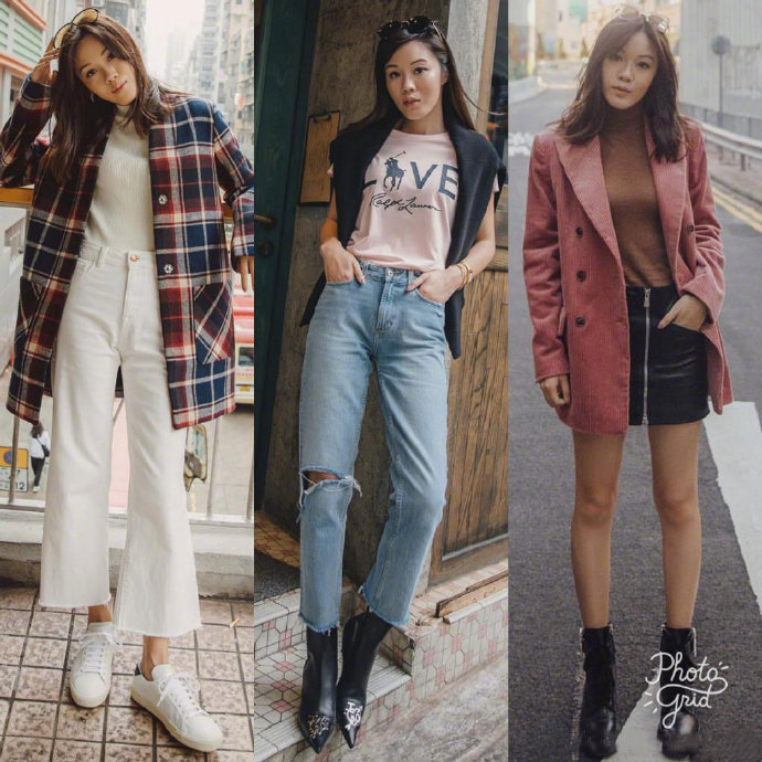 香港时尚博主tsangtastic一周秋冬穿搭示范，一部完整的穿衣搭配指南