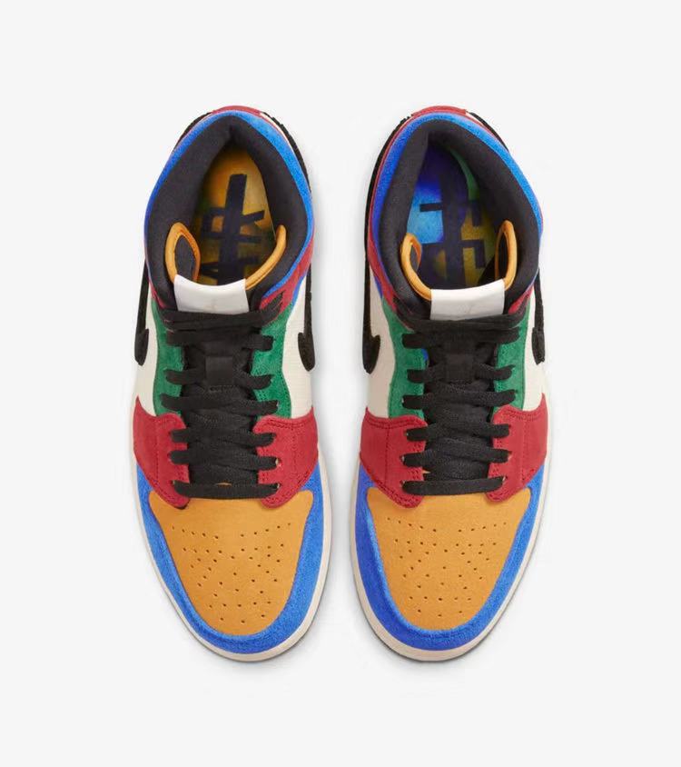 色彩太丰富!Blue The Great x Air Jordan 1 Mid “Fearless”周末登场!