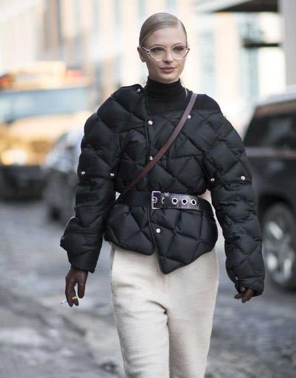 下雪天穿什么穿羽绒服显瘦又时髦?这几点了解一下