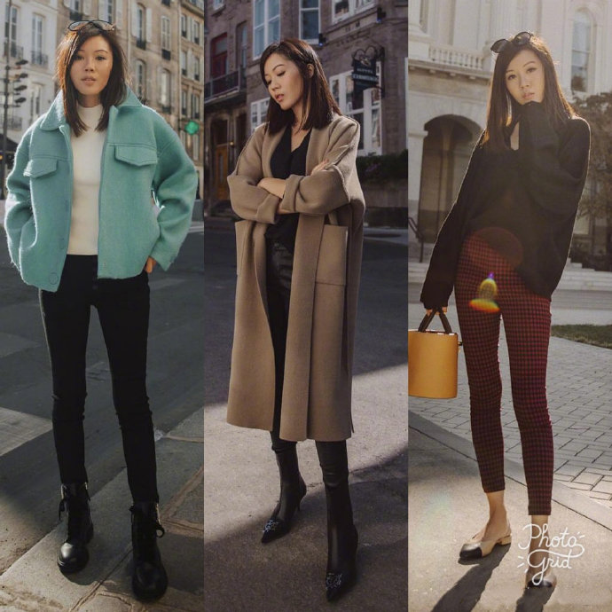 香港时尚博主tsangtastic一周秋冬穿搭示范，一部完整的穿衣搭配指南