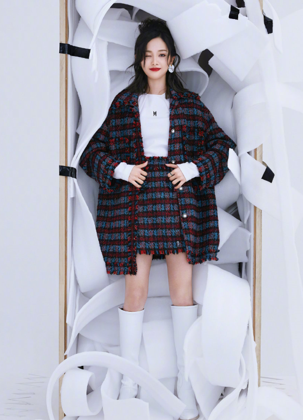 吴宣仪的脸被天使吻了,还给腿开了窗,这也太不公平了