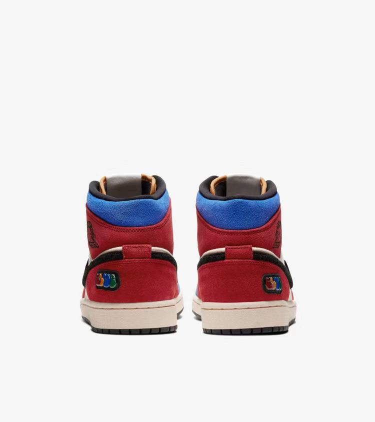 色彩太丰富!Blue The Great x Air Jordan 1 Mid “Fearless”周末登场!