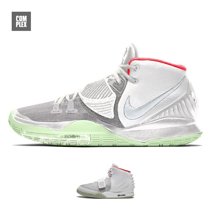 NIKE Air Yeezy 2回归?欧文新战靴Kyrie 6推出“致敬经典”系列设计!