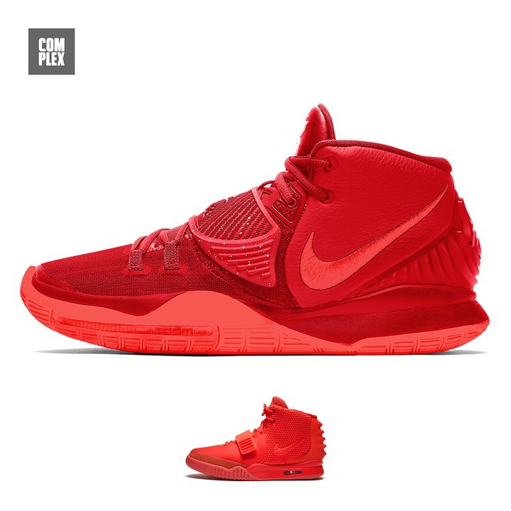 NIKE Air Yeezy 2回归？欧文新战靴Kyrie 6推出“致敬经典”系列设计！