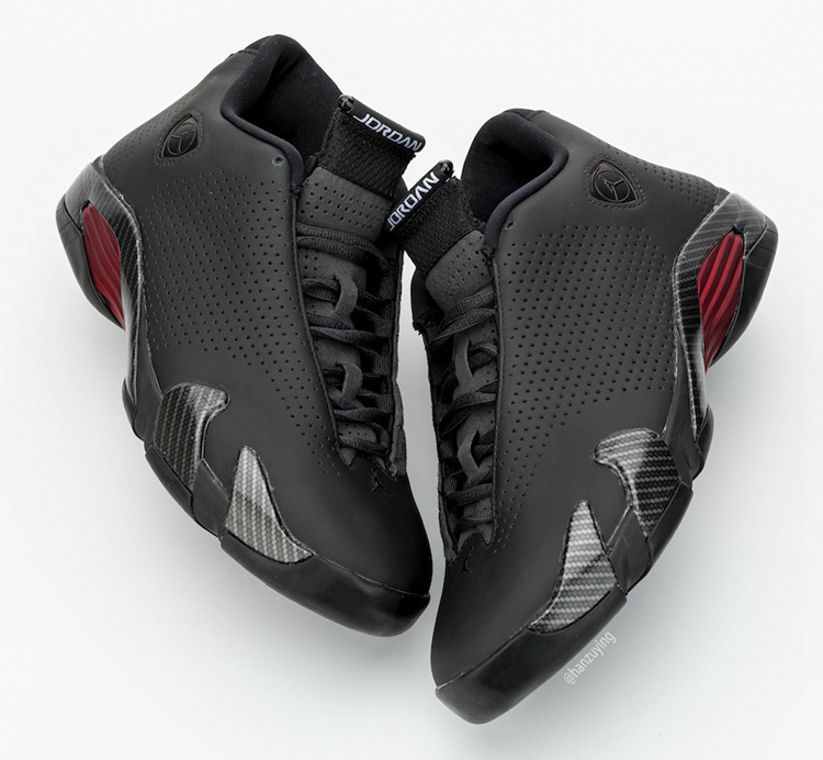 法拉利AJ,Air Jordan 14 SE “Black Ferrari”更新!