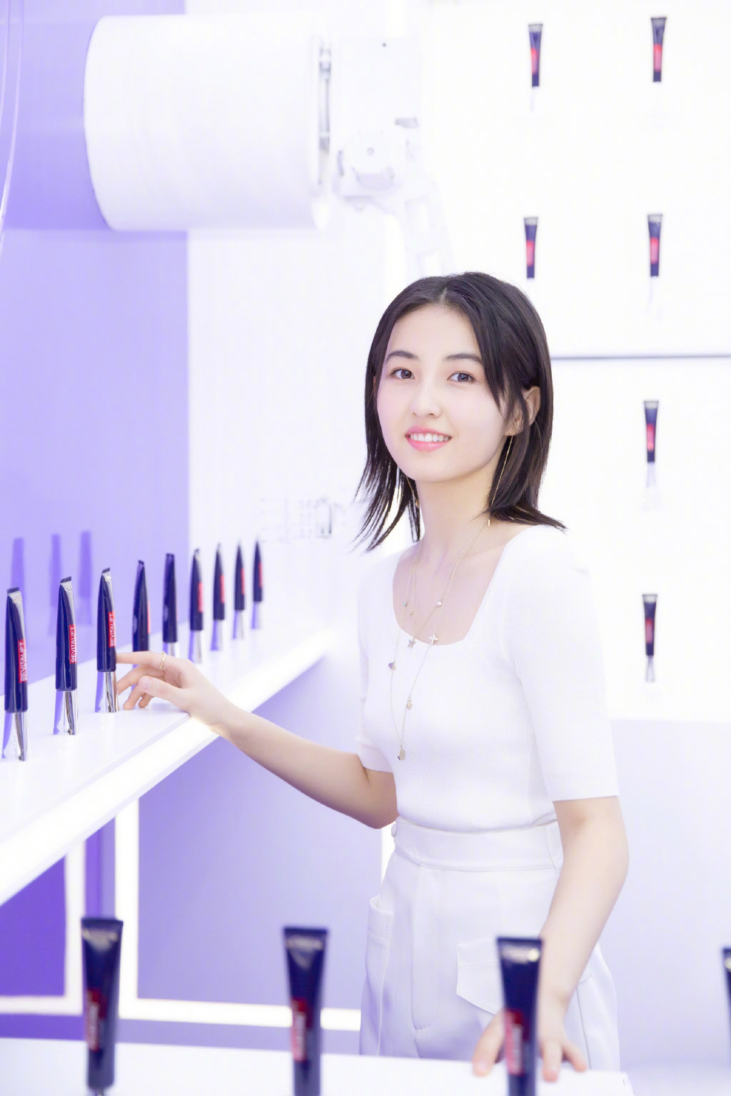 张子枫唯美元气品牌活动图片