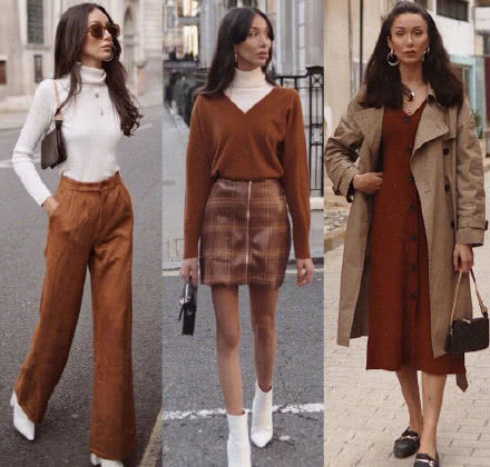 伦敦博主MELISEKREM的英伦风穿搭,大风衣格子裙,优雅又不失新意