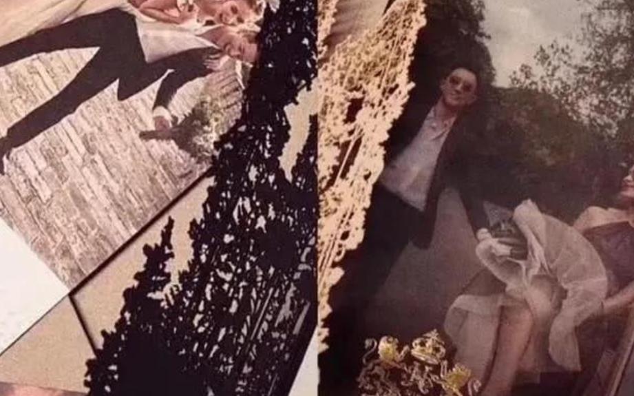 韩庚卢靖姗婚礼请柬遭猪队友曝光！为低调否认已婚，现在却人尽皆知