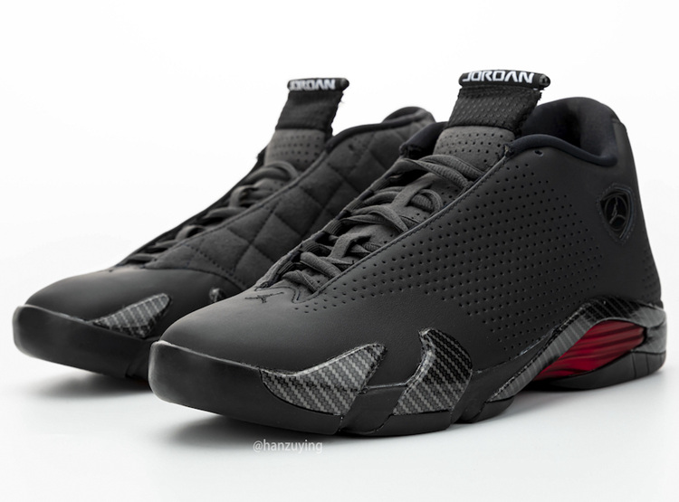 法拉利AJ,Air Jordan 14 SE “Black Ferrari”更新!