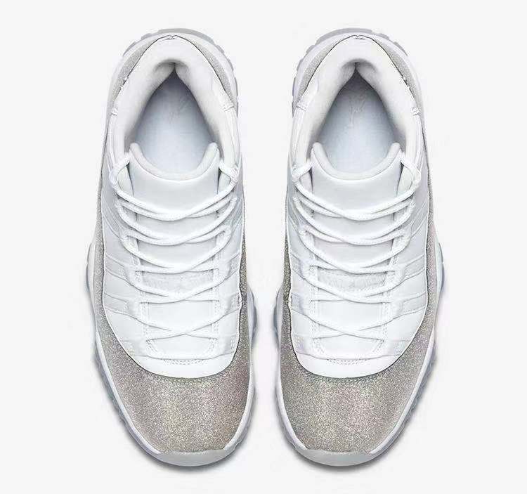 银色闪光漆皮!Air Jordan 11 全新配色官图释出!