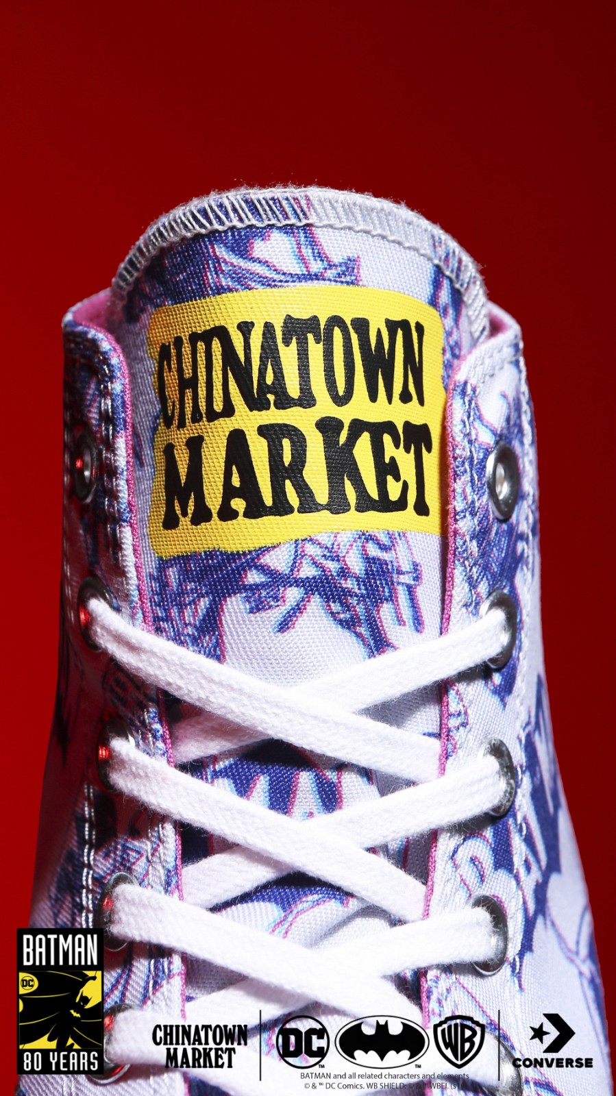 CONVERSE x Batman x Chinatown Market三方限定,DC粉丝必须关注!