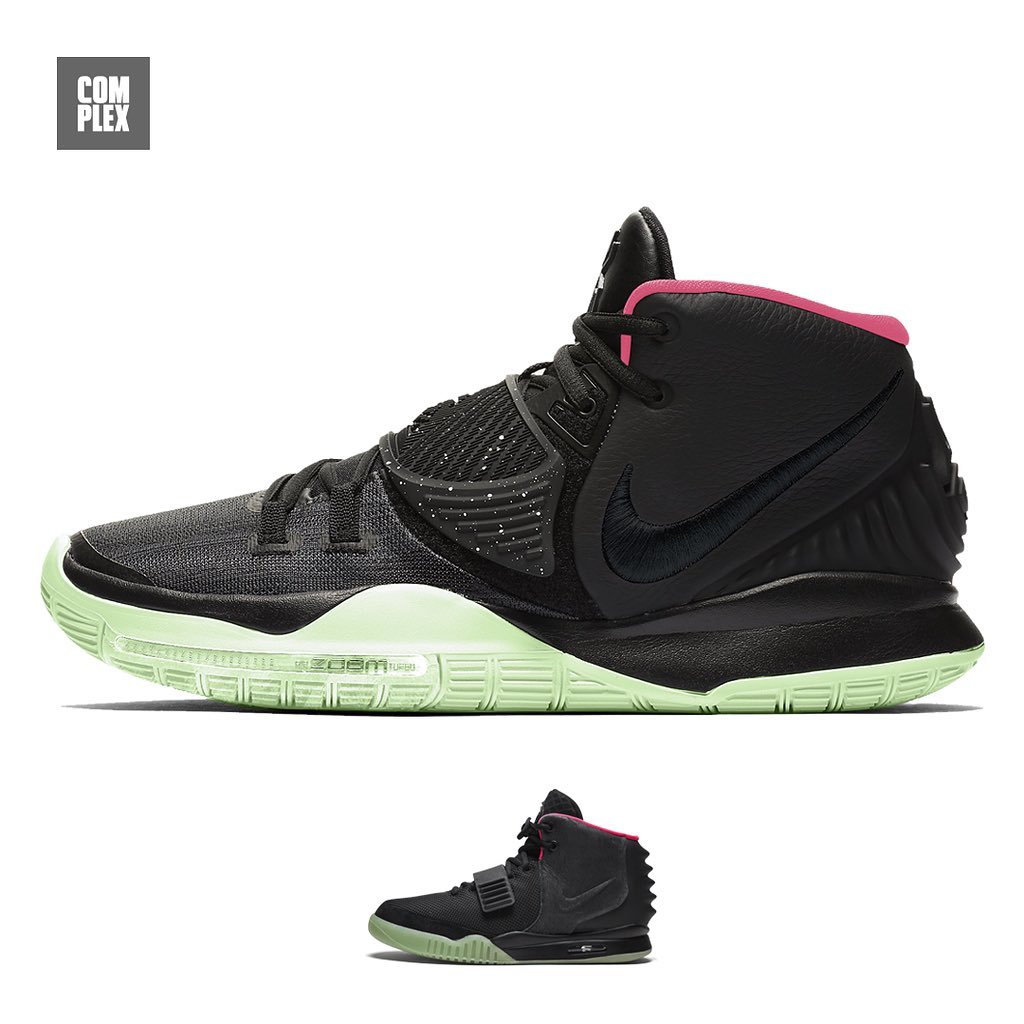 NIKE Air Yeezy 2回归？欧文新战靴Kyrie 6推出“致敬经典”系列设计！