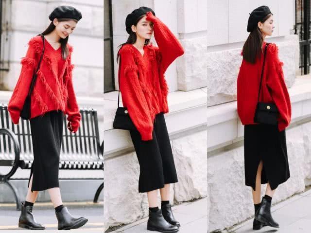 今年流行这3种颜色毛衣,搭配起来时尚减龄又有气质