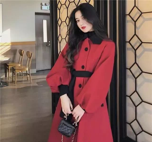 秋冬季呢大衣穿对了变高级还好看！会穿搭的妹纸平价大衣穿出大牌范