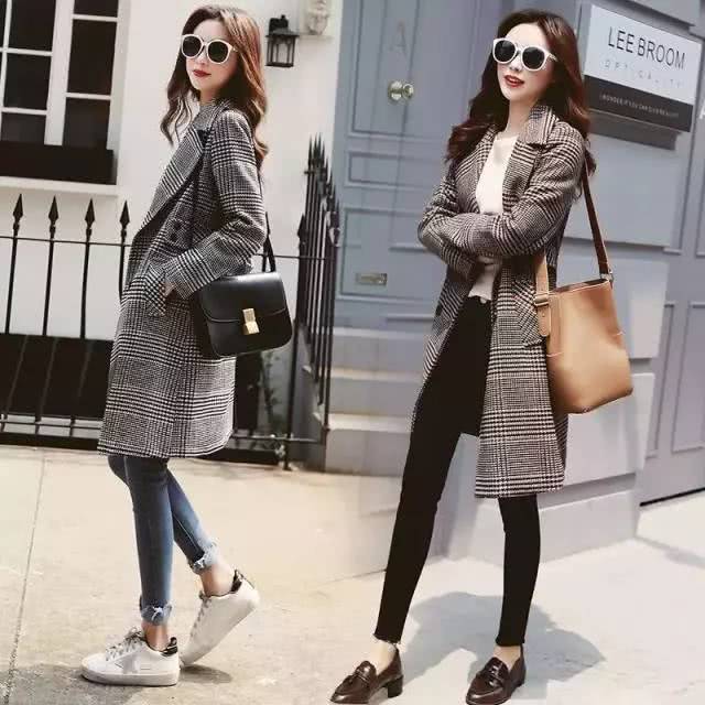 今年秋冬穿毛呢外套最好看，尤其适合小个子女生穿