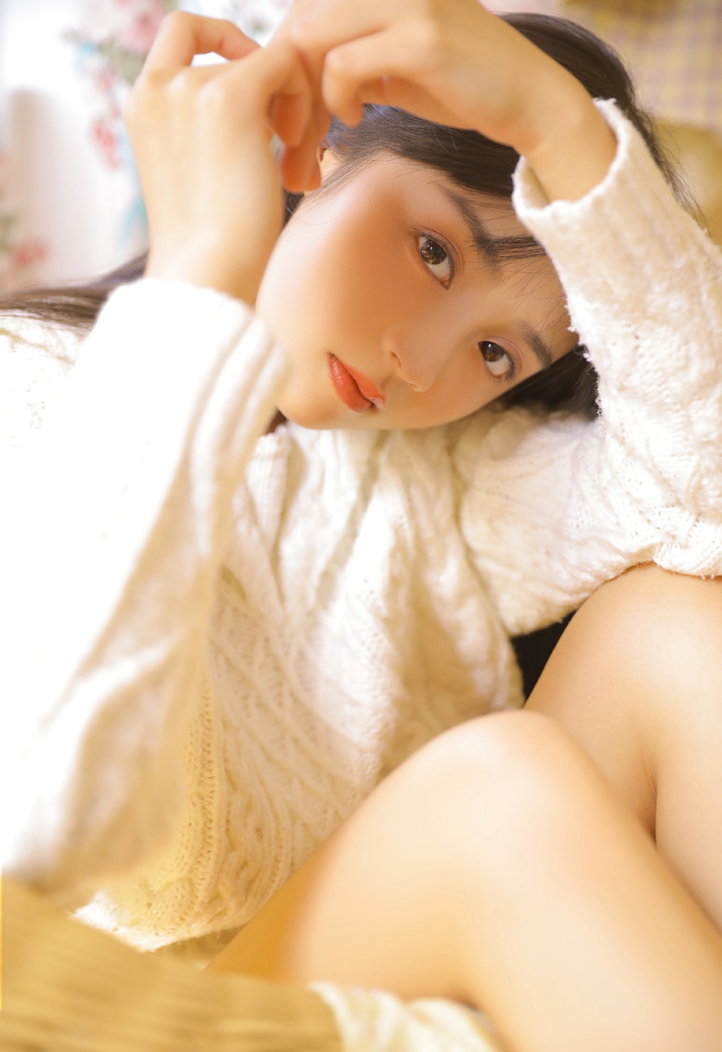 治愈系美女修长美腿私房写真图片