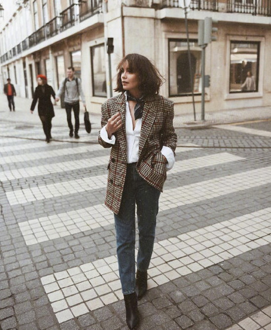 波兰时尚博主Kamila Mraz甜美法式穿搭