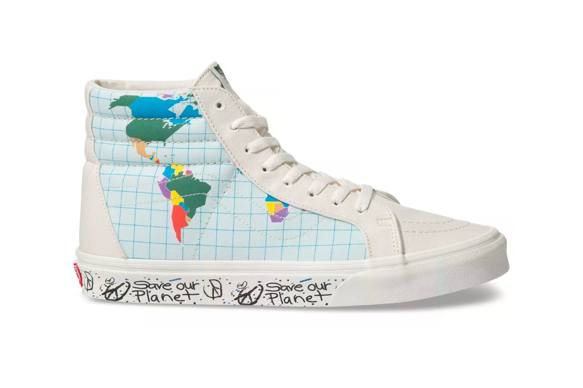 权志龙最爱!Vans "Save Our Planet"限定系列全貌释出!