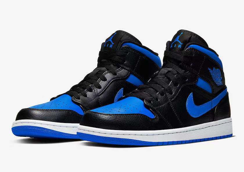 经典皇家蓝配色加持!全新 Air Jordan 1 Mid 官图释出!