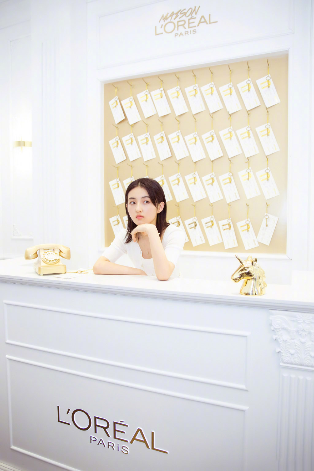 张子枫唯美元气品牌活动图片