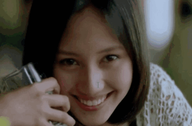 谁见过袁泉11岁的照片,浓眉大眼撞脸热巴,难怪早期大家说她难