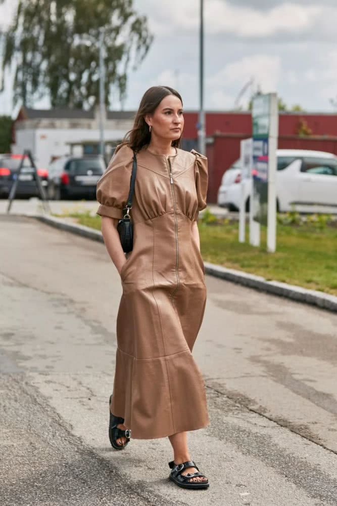 欧美街拍:腿又粗又短这个冬天这样穿最合适