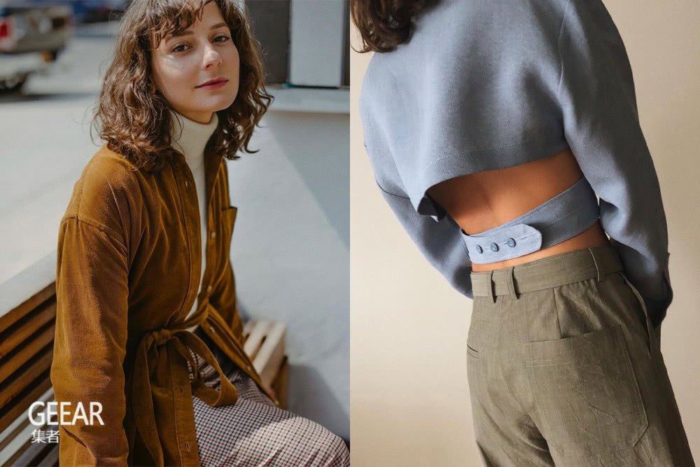 咖啡色穿搭显单调沉闷，时尚潮人的初秋造型都加入了彩色单品