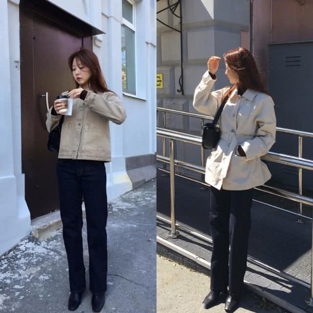 秋天女孩子这样穿保暖又好看，卫衣搭配休闲裤半身裙显高显瘦真漂亮