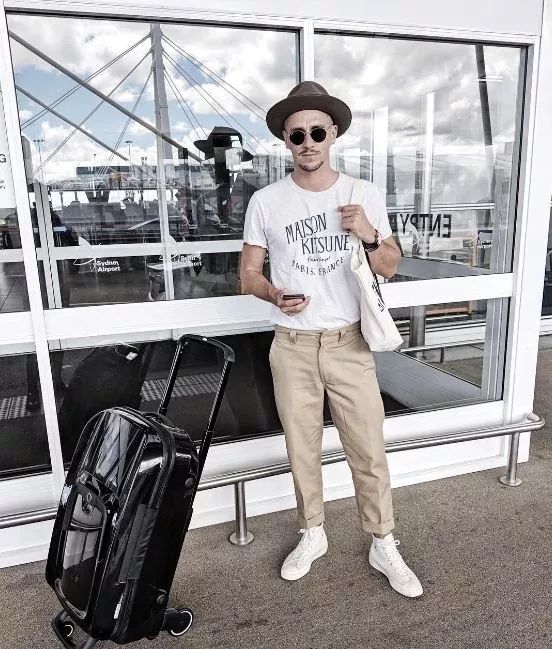 欧美型男街拍:帽子、球鞋、单宁三大单品,打造街头时尚男神