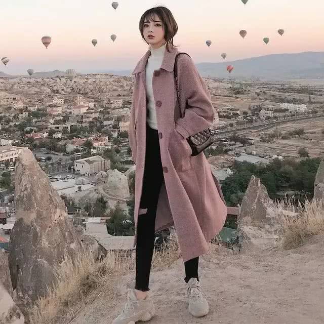 今年秋冬穿毛呢外套最好看，尤其适合小个子女生穿