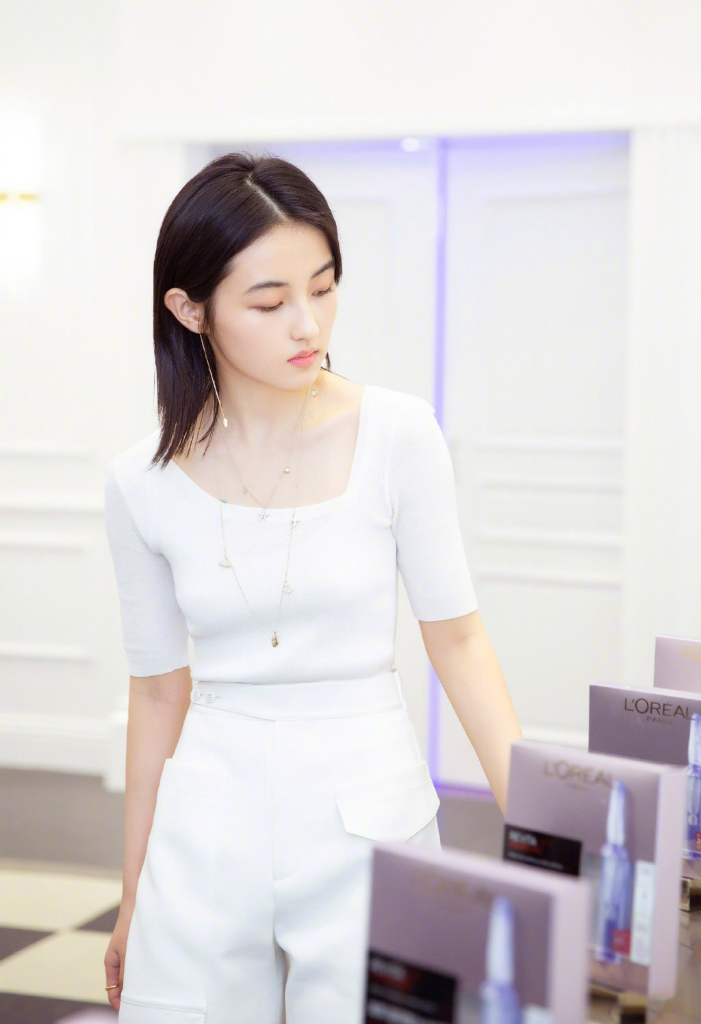 张子枫唯美元气品牌活动图片