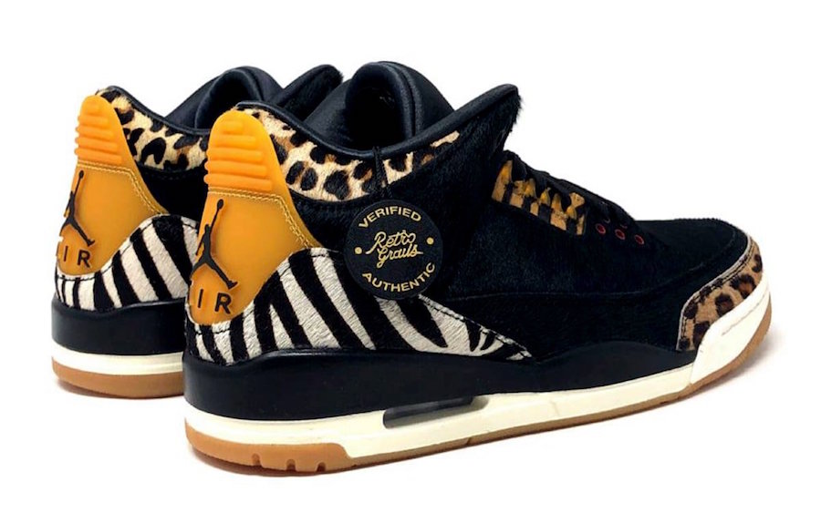 激似atmos x Air Max 1 “Animal Pack” 配色,这双AJ3又得冲!
