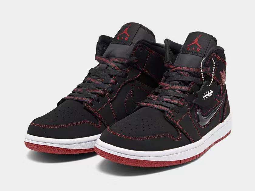 和我一起飞行!Air Jordan 1 Mid Fearless 官网链接释出!
