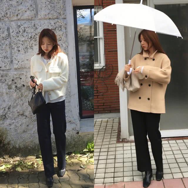 秋天女孩子这样穿保暖又好看，卫衣搭配休闲裤半身裙显高显瘦真漂亮
