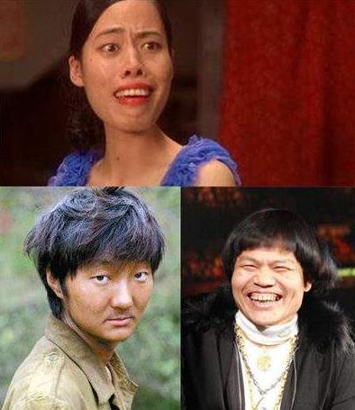 原来星爷骗了我们那么久,明明很漂亮的她,化妆后变成龅牙妹