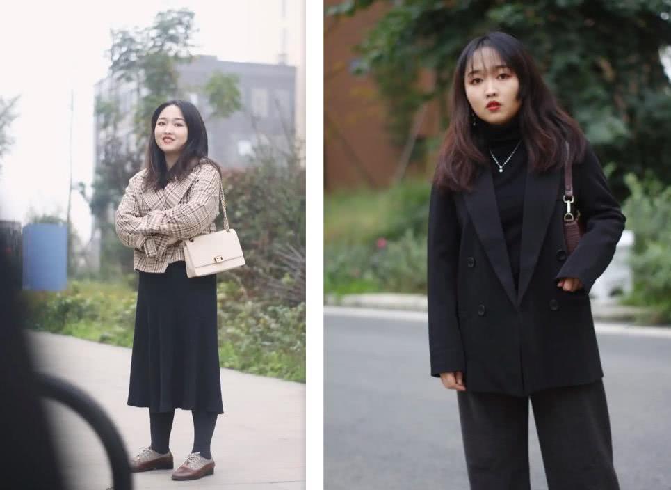 又矮又微胖怎么穿能显高显瘦？来看这位147CM博主的日常穿搭示范吧