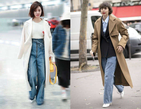 今年宽松牛仔裤超流行,显瘦舒适不挑身材,万能的单品你不爱吗