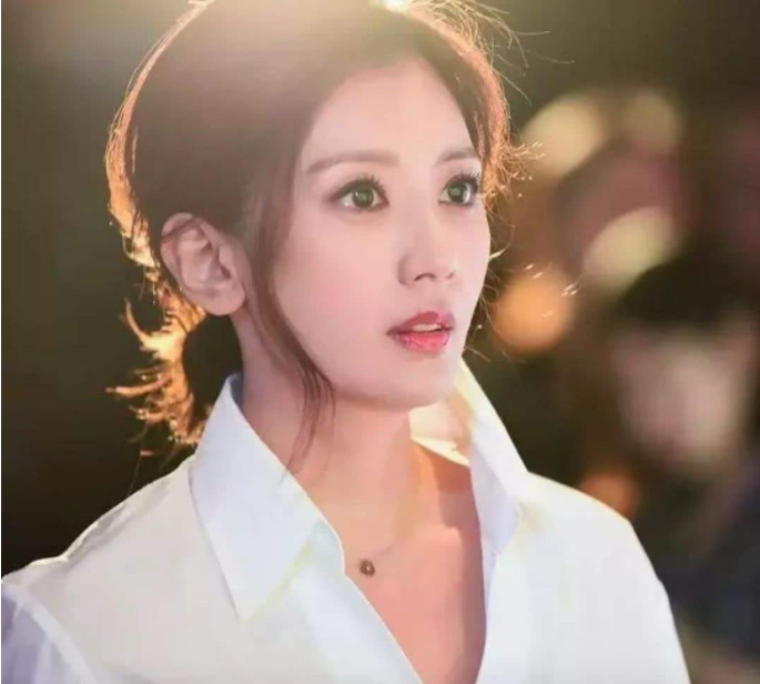 贾静雯眼睛美,林心如鼻子美,王艳嘴巴美,而她整张脸都很美