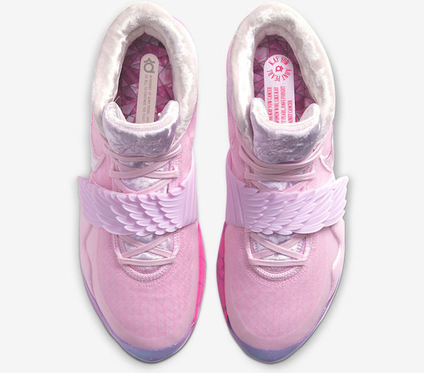耐克 KD 12「Aunt Pearl」乳癌粉红配色鞋款图片2 耐克 KD 12「Aunt Pearl」乳癌粉红配色鞋款即将发售
